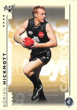 2003 Select XL AFL #212 Adrian Hickmott Front
